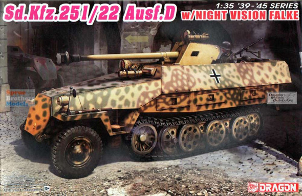 DML6994 1:35 Dragon Sd.Kfz.251/22 Ausf.D with Night Vision Falke