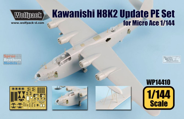 WPD14410 1:144 Wolfpack H8K2 Type 2 Flying Boat Update PE Set (MCA kit)