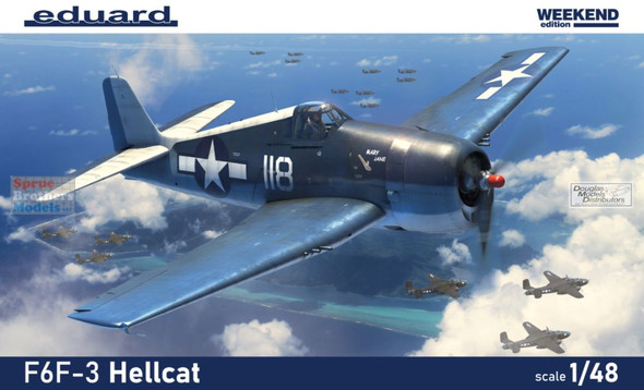 EDU84194 1:48 Eduard F6F-3 Hellcat Weekend Edition