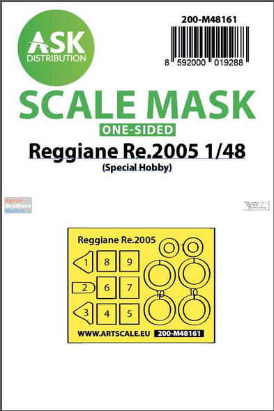ASKM48161 1:48 ASK/Art Scale Mask - Re.2005 (SPH kit)
