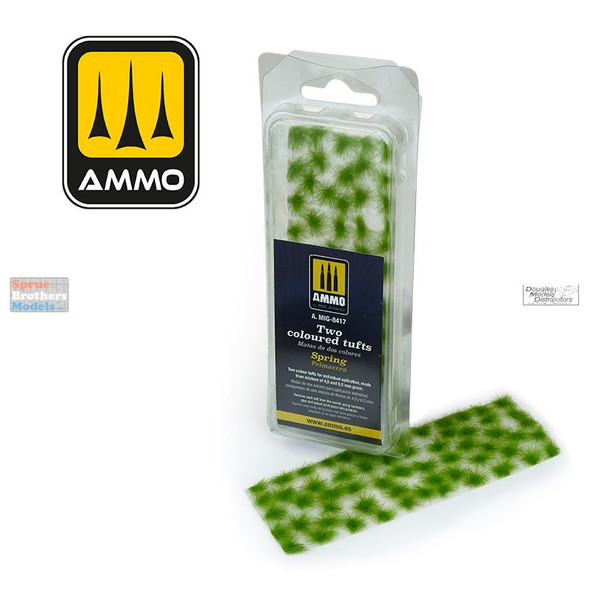 AMM8417 AMMO by Mig Two Colored Tufts - Spring