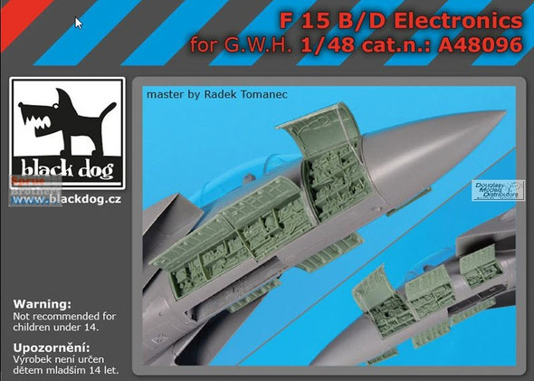 BLDA48114A 1:48 Black Dog P-38F P-38G Lightning Engine (TAM kit) - Sprue  Brothers Models LLC