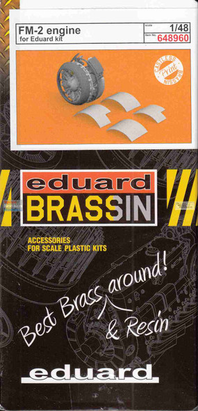 EDU648960 1:48 Eduard Brassin Print - FM-2 Wildcat Engine (EDU kit)