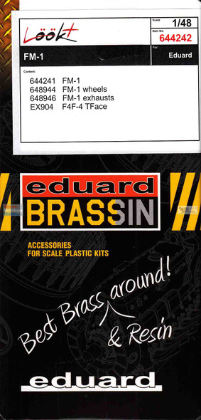 EDU644242 1:48 Eduard LookPlus - FM-1 Wildcat Detail Set (EDU kit)