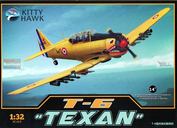 ZIMKH32002 1:32 Zimi Model Kitty Hawk T-6 Texan / Harvard