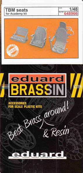 EDU648966 1:48 Eduard Brassin Print - TBM Avenger Seats (ACA kit)