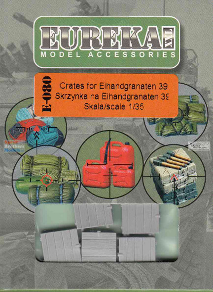 EURE080 1:35 Eureka XXL - Crates for Eihandgranate 39