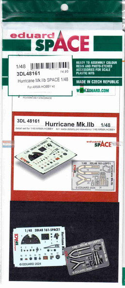 EDU3DL48161 1:48 Eduard SPACE - Hurricane Mk.IIb (ARM kit)