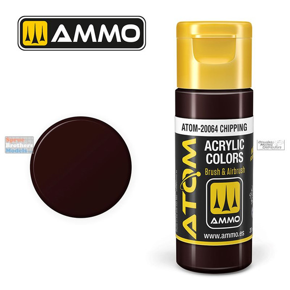 AMMAT20064 AMMO by Mig ATOM Acrylic Paint -  Chipping (20ml)