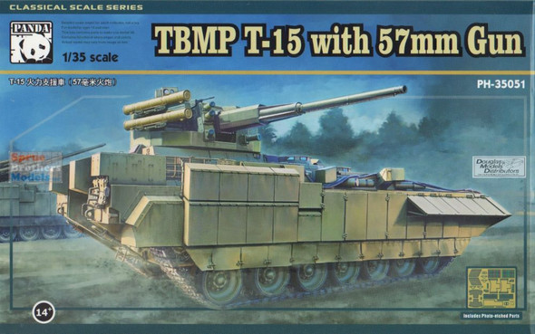 ZIMPH35051 1:35 Zimi Model Panda TBMP T-15 with 57mm Gun