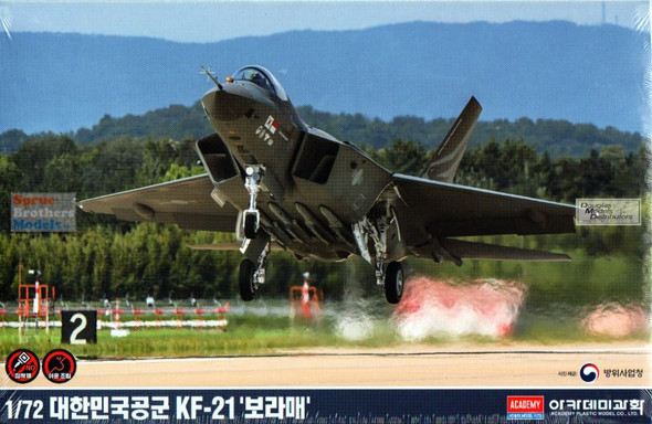 ACA12585 1:72 Academy ROKAF KF-21 Boramae