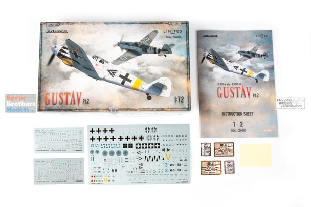 EDU02145 1:72 Eduard Bf109G-6 Late & Bf109G-14 'Gustav' Part 2 Limited Edition Dual Combo