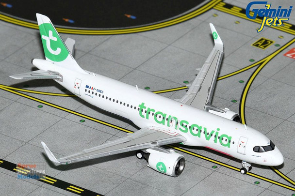 GEMGJ2249 1:400 Gemini Jets Transavia Airlines Airbus A320neo #F-GNEO (pre-painted/pre-built)