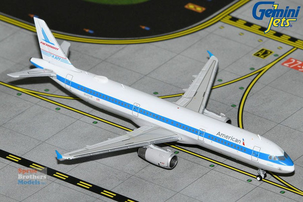 GEMGJ2257 1:400 Gemini Jets American Airlines Airbus A321 #N581UW Piedmont Heritage (pre-painted/pre-built)