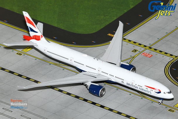 GEMGJ2118 1:400 Gemini Jets British Airways B777-300ER Reg #G-STBH (pre-painted/pre-built)