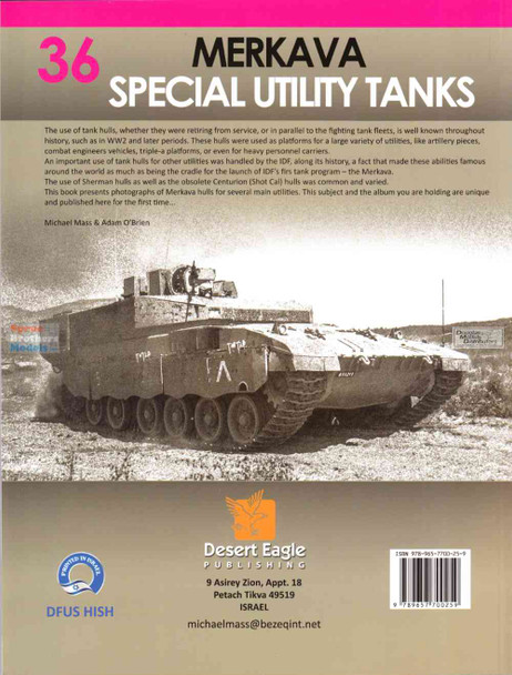 DEP0036 Desert Eagle Publications - Merkava Special Utility Tanks