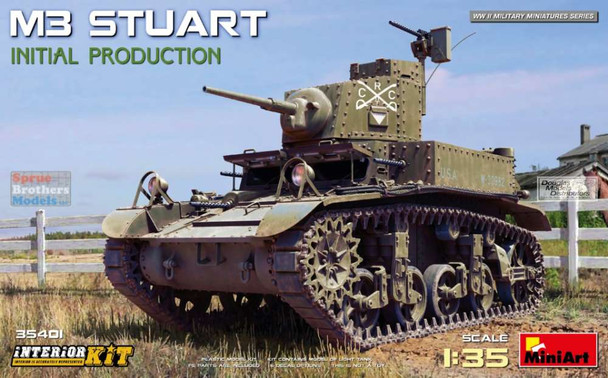 MIA35401 1:35 Miniart M3 Stuart Initial Production [Interior Kit]