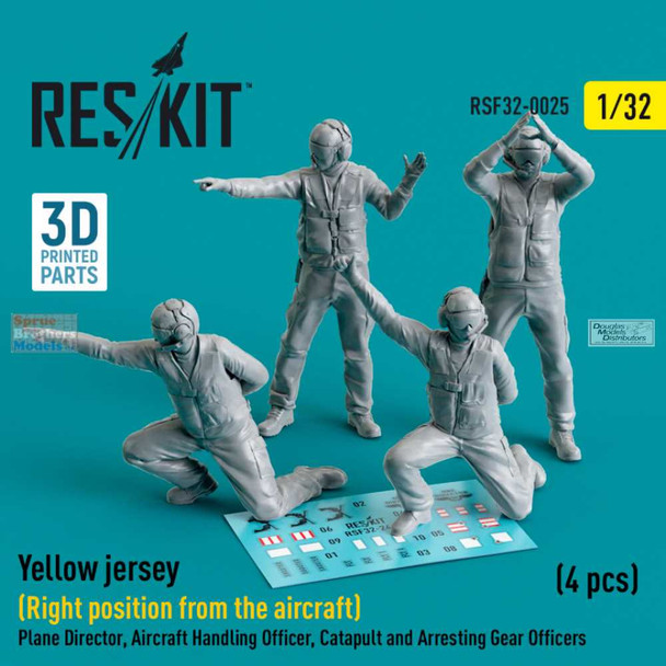 RESRSF320025F 1:32 ResKit Yellow Jersey (Right Position of the Aircraft) Figure Set