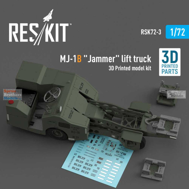 RESRSK720003RSK 1:72 ResKit MJ-1B 'Jammer' Lift Truck