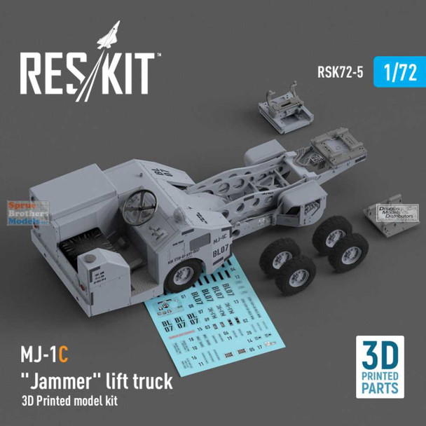 RESRSK720005RSK 1:72 ResKit MJ-1C 'Jammer' Lift Truck