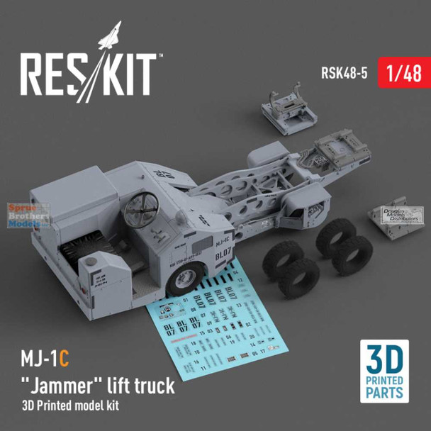 RESRSK480005RSK 1:48 ResKit MJ-1C 'Jammer' Lift Truck