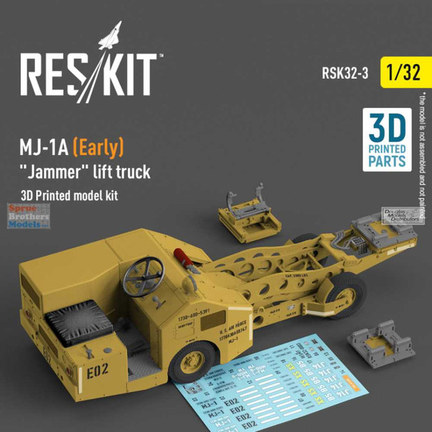 RESRSK320003RSK 1:32 ResKit MJ-1A (early) 'Jammer' Lift Truck