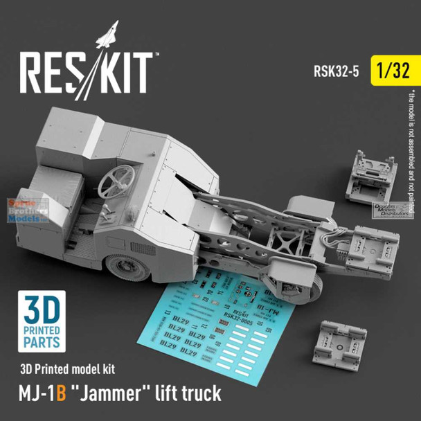 RESRSK320005RSK 1:32 ResKit MJ-1B 'Jammer' Lift Truck