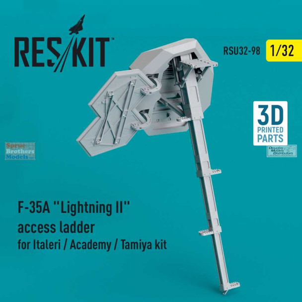 RESRSU320098U 1:32 ResKit F-35A Lightning II Access Ladder (TRP/ITA/ACA kit)