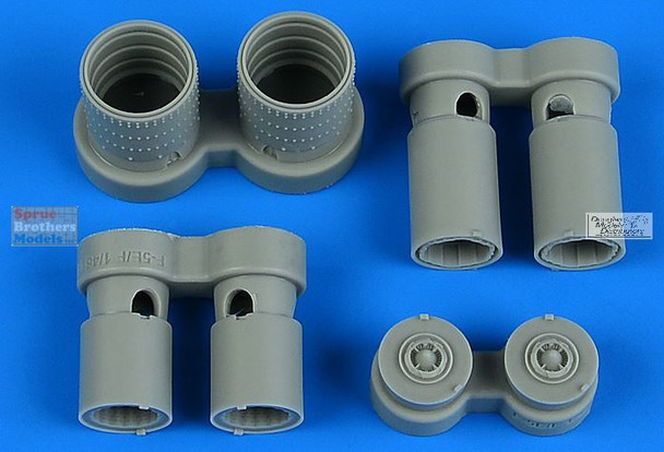 ARS4909 1:48 Aires F-5E F-5F Tiger II Exhaust Nozzles (AFV/EDU kit)