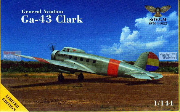 MDVSV14022 1:144 Modelsvit SOVA-M GA-43 Clark (LAPE & Manchurian Av Co)
