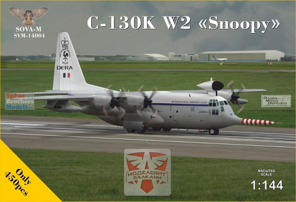 MDVSV14004 1:144 Modelsvit SOVA-M C-130K W2 Hercules 'Snoopy'