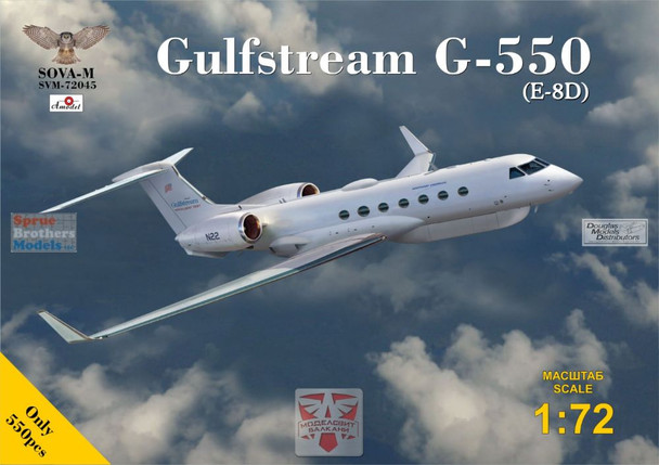 MDVSV72045 1:72 Modelsvit SOVA-M Gulfstream G-550 / E-8D JSTARS