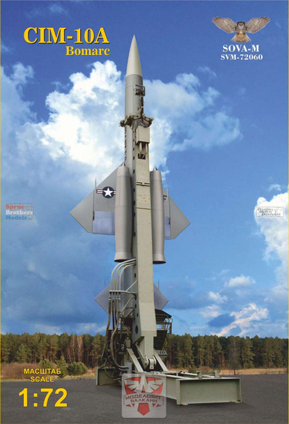 MDVSV72060 1:72 Modelsvit SOVA-M CIM-10A Bomarc Surface-to-Air Missile