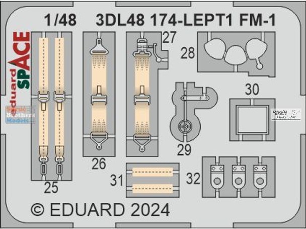 EDU3DL48174 1:48 Eduard SPACE - FM-1 Wildcat (TAM kit)