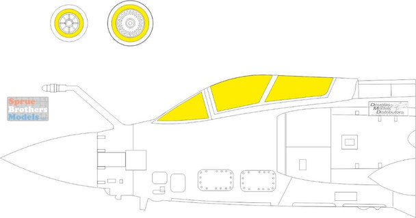 EDUEX1035 1:48 Eduard Mask - S.2B Buccaneer TFACE (AFX kit)