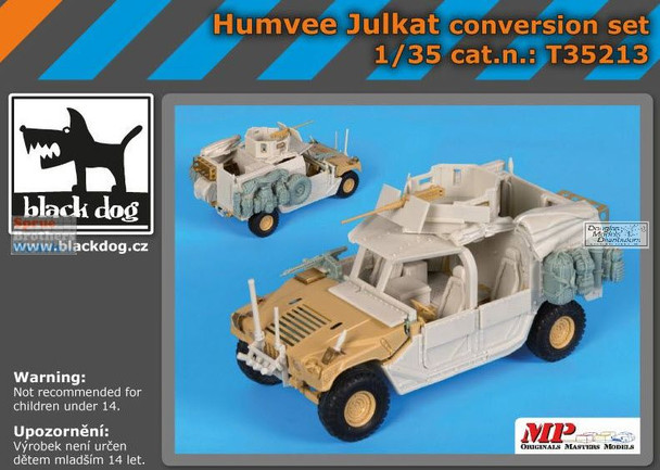 BLDT35213T 1:35 Black Dog Humvee Julkat Conversion Set (TAM kit)