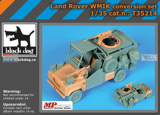 BLDT35214T 1:35 Black Dog Land Rover WMIK Conversion Set (HBS kit)