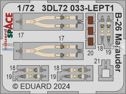 EDU3DL72033 1:72 Eduard SPACE - B-26 Marauder (EDU/HAS kit