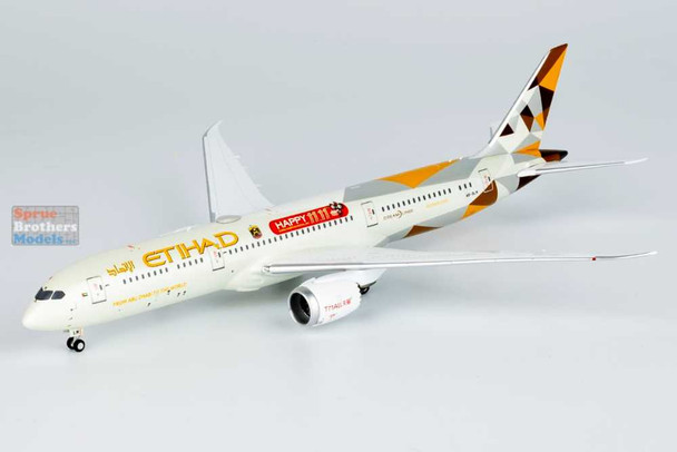 NGM55120 1:400 NG Model Etihad Airways B787-9 Reg #A6-BLM 'Happy