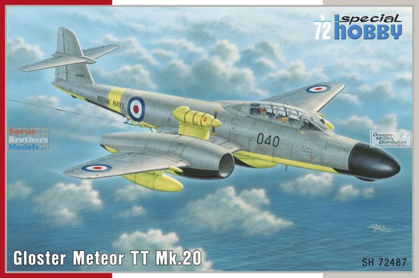 SPH72487 1:72 Special Hobby Gloster Meteor TT Mk.20