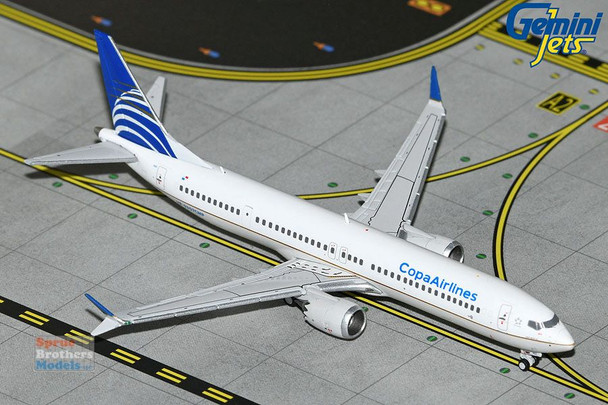 GEMGJ2215 1:400 Gemini Jets Copa Airlines B737 Max 9 Reg #HP-9907CMP (pre-painted/pre-built)