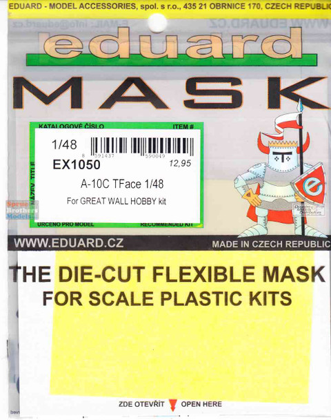 EDUEX1050 1:48 Eduard Mask - A-10C Thunderbolt II TFACE (GWH kit)