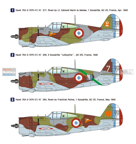 WPD14815 1:48 Wolfpack Curtiss Hawk H75-C1