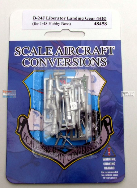 SAC48458 1:48 Scale Aircraft Conversions - B-24J Liberator Landing Gear (HBS kit)