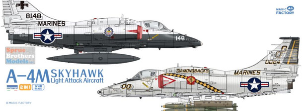 1/48 マジックファクトリー A-4M スカイホーク 攻撃機 5002 1/48 A-4M スカイホーク 軽攻撃機 | マジックファクトリー