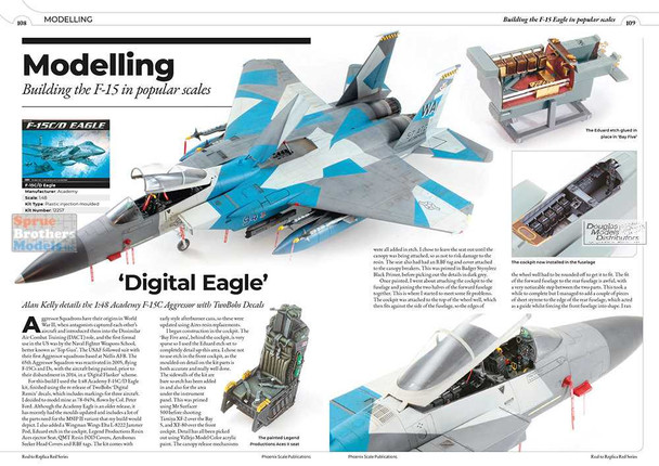 PSPRED006 Phoenix Scale Publications - The McDonnell Douglas F-15 Eagle (US Air Force and International Versions)