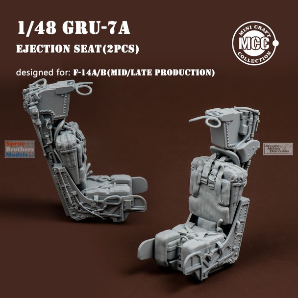 MCC48011 1:48 Mini Craft Collection GRU-7A Ejection Seat Set (for F-14A/B Mid/Late)