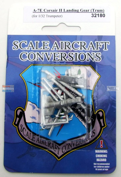 SAC32180 1:32 Scale Aircraft Conversions - A-7E Corsair II Landing Gear (TRP kit)