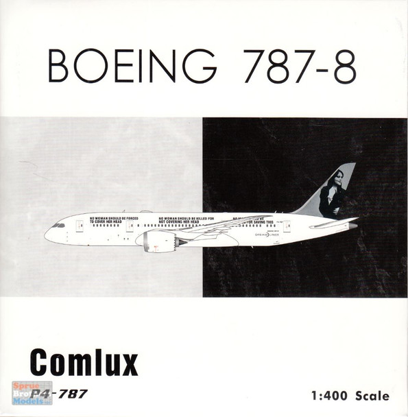 PHX04584 1:400 Phoenix Model Comlux B787-8 Reg #P4-787 (pre