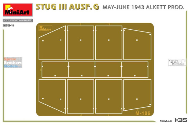 MIA35341 1:35 Miniart STuG.III Ausf.G May-June 1943 Alkett Prod